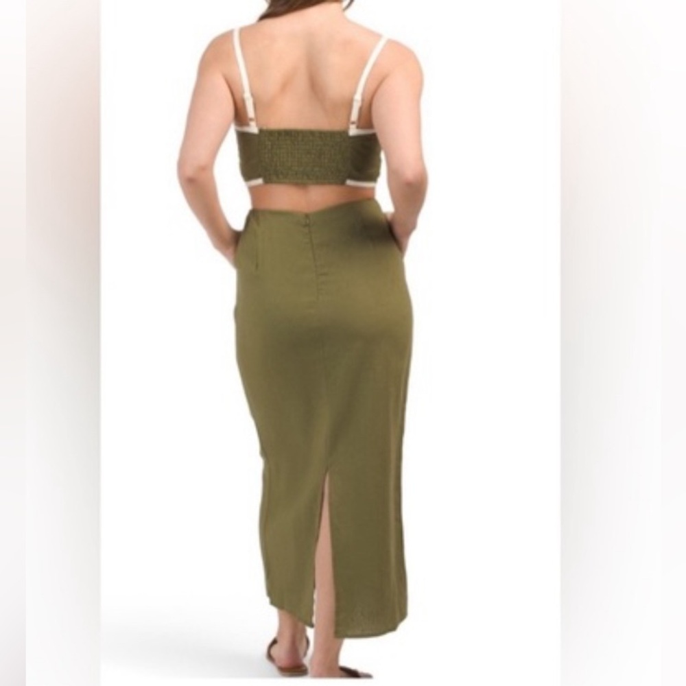 House of Harlow 1960 Linen Blend Skirt - Picture 5 of 6
